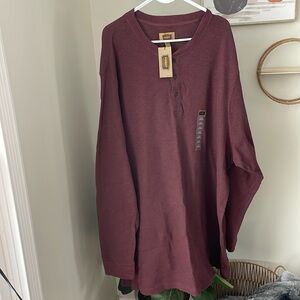The Foundry 3XLT Long Sleeve NWT Men’s Maroon 3XLT